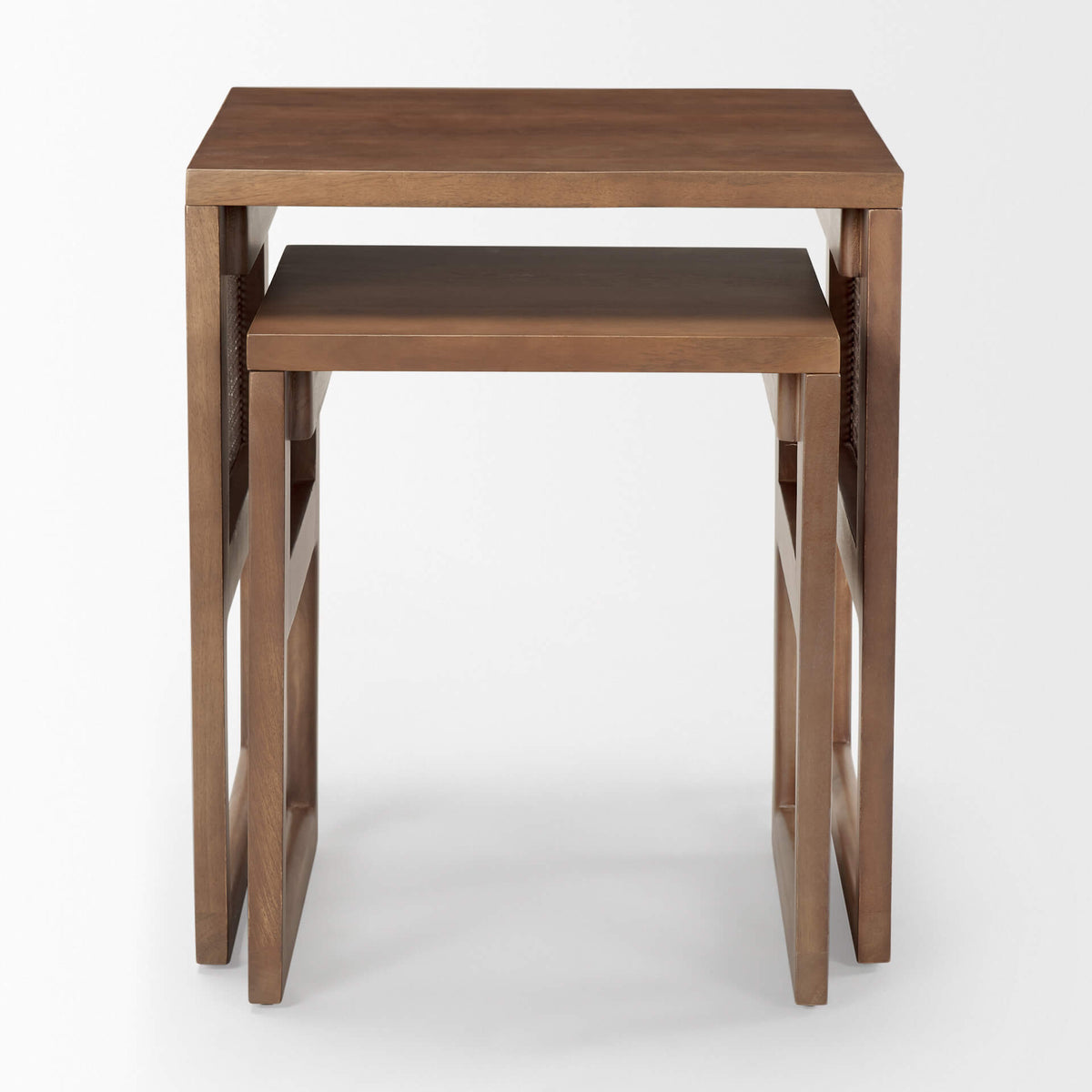 MERCANA GRIER MEDIUM BROWN NESTING TABLES 69901