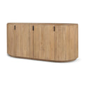 MERCANA TERRA LIGHT BROWN FLUTER SIDEBOARD 69884