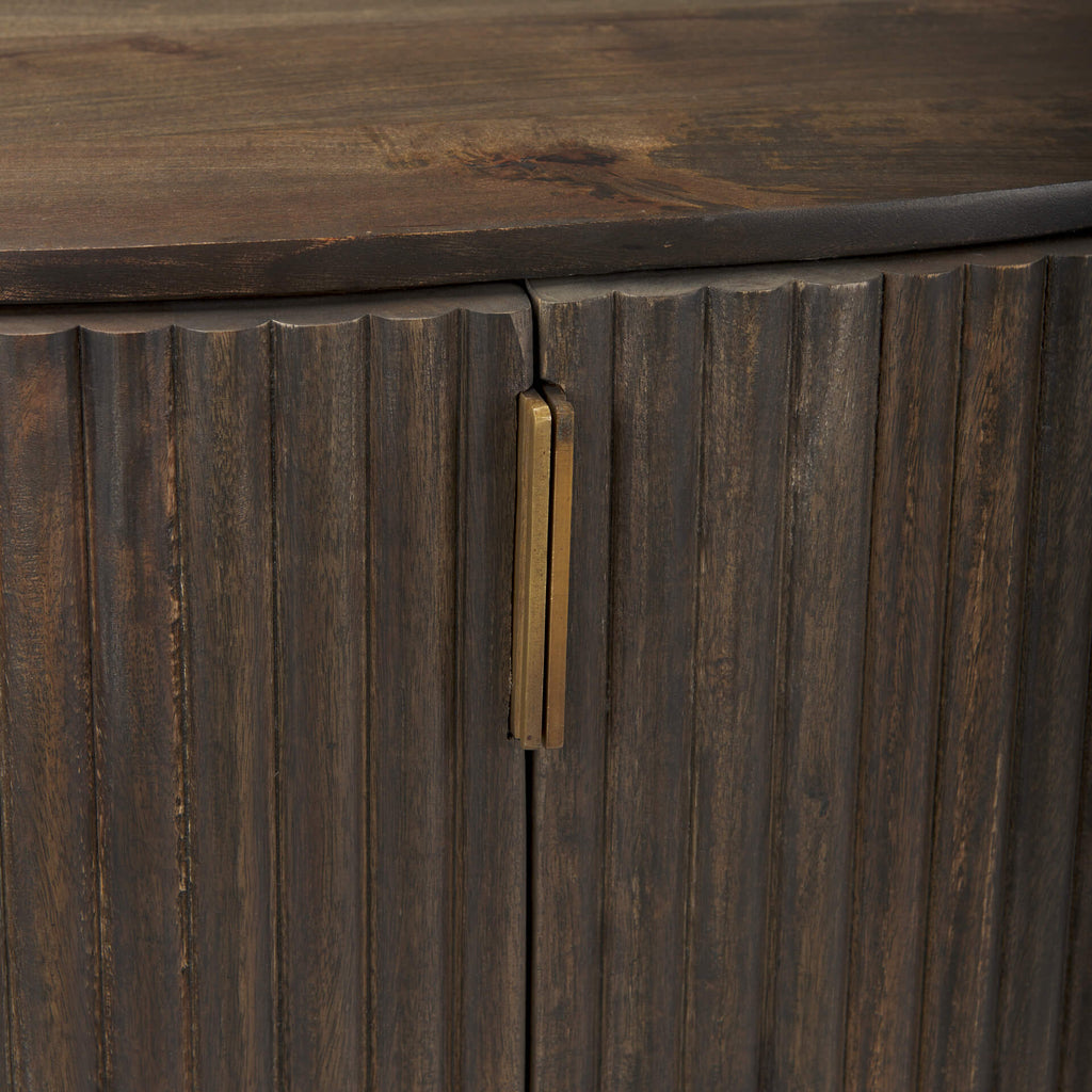 MERCANA TERRA FLUTED ACCENT CABINET 69880