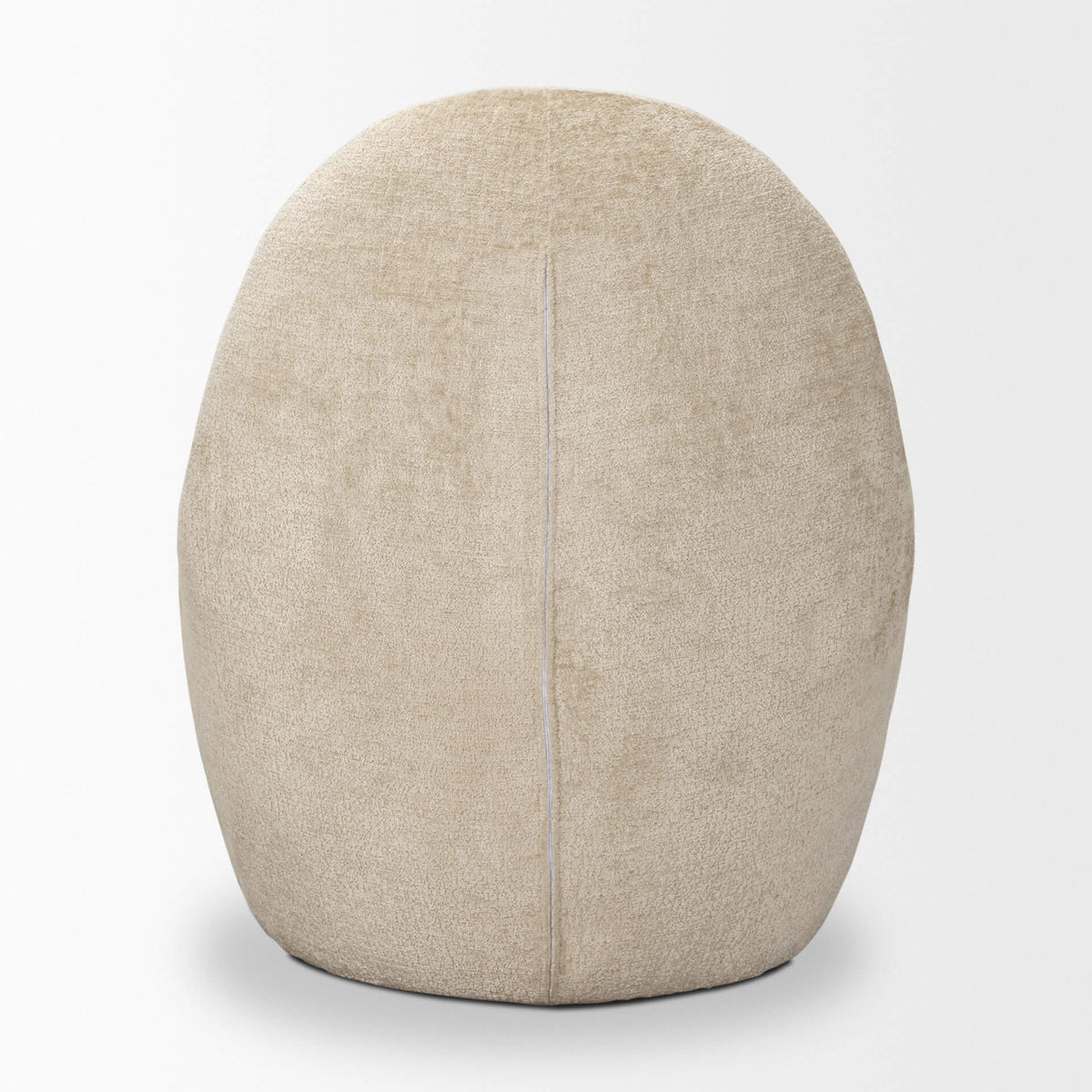 MERCANA BEVERLY BEIGE CHENILLE ACCENT CHAIR 70374
