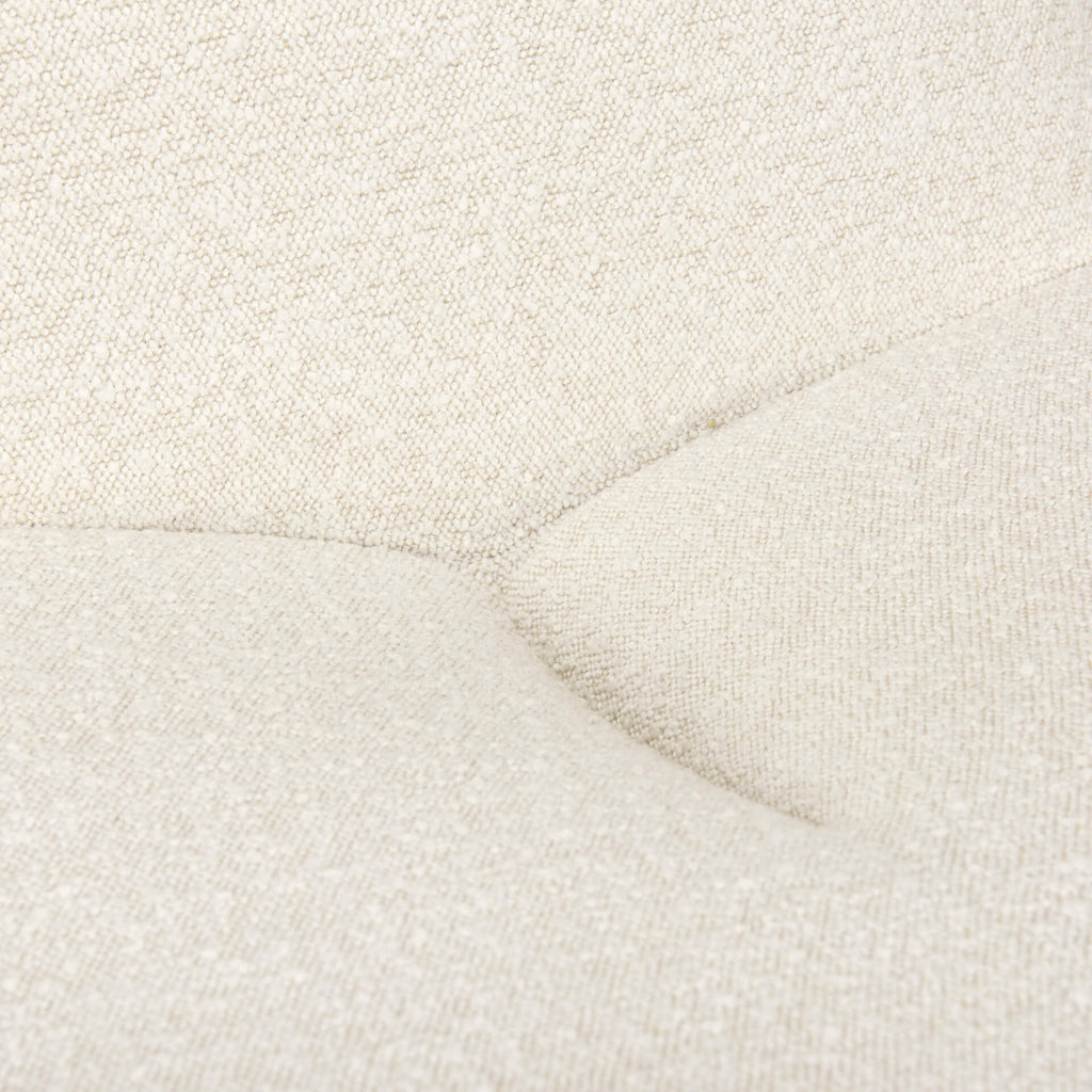 MERCANA BEVERLY CREAM BOUCLE ACCENT CHAIR 70375