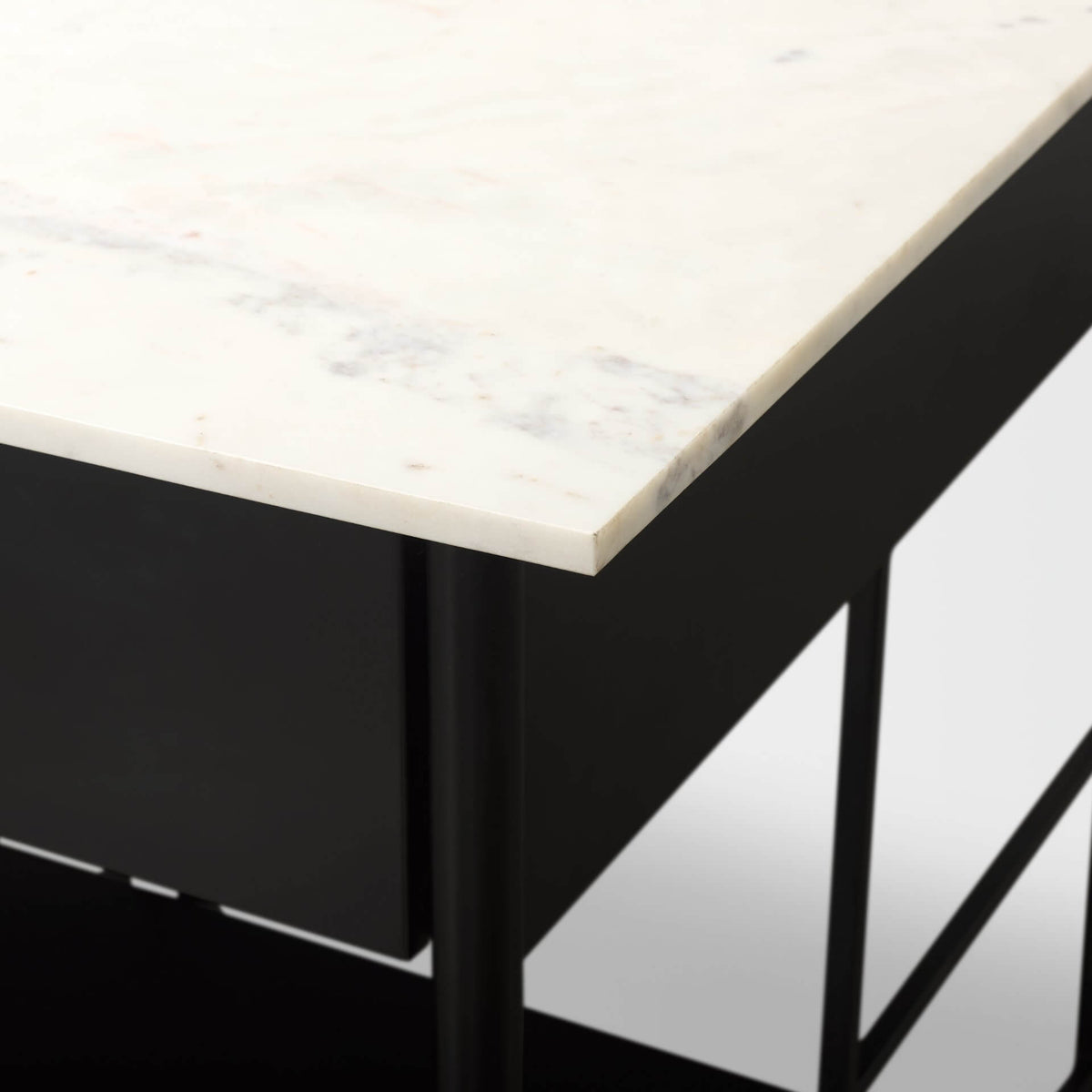 MERCANA AMIKA MARBLE TOP KITCHEN ISLAND 69936-AB