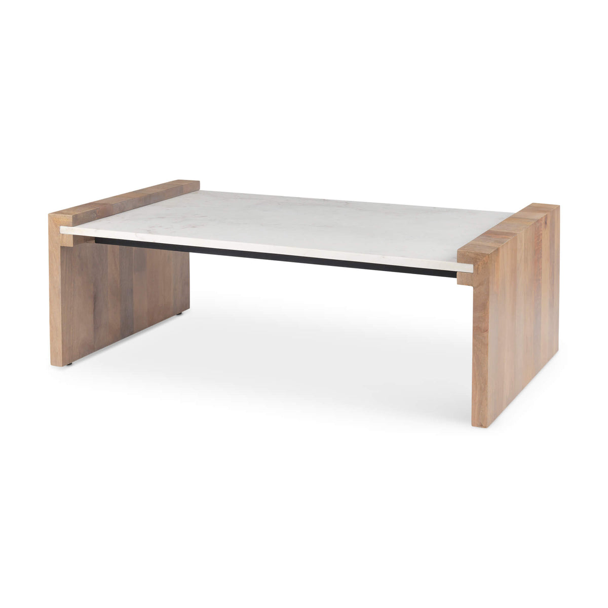 MERCANA  ATHENS MARBLE TOP COFFEE TABLE 69911-AB