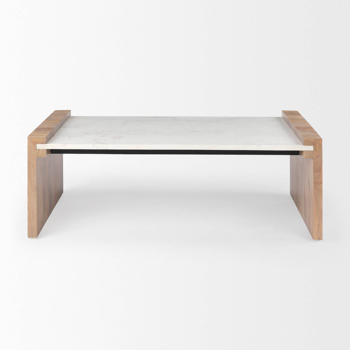 MERCANA  ATHENS MARBLE TOP COFFEE TABLE 69911-AB