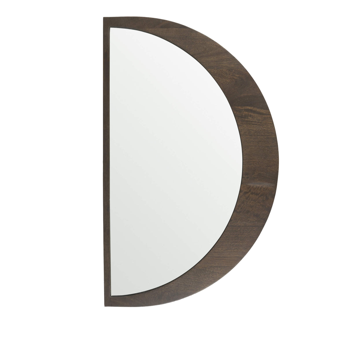 MERCANA CELESTE DARK BROWN WOOD SMALL MIRROR 70138