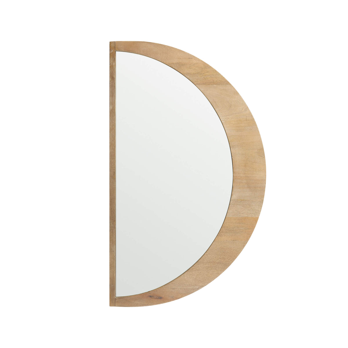 MERCANA CELESTE LIGHT BROWN WOOD LARGE MIRROR 70142