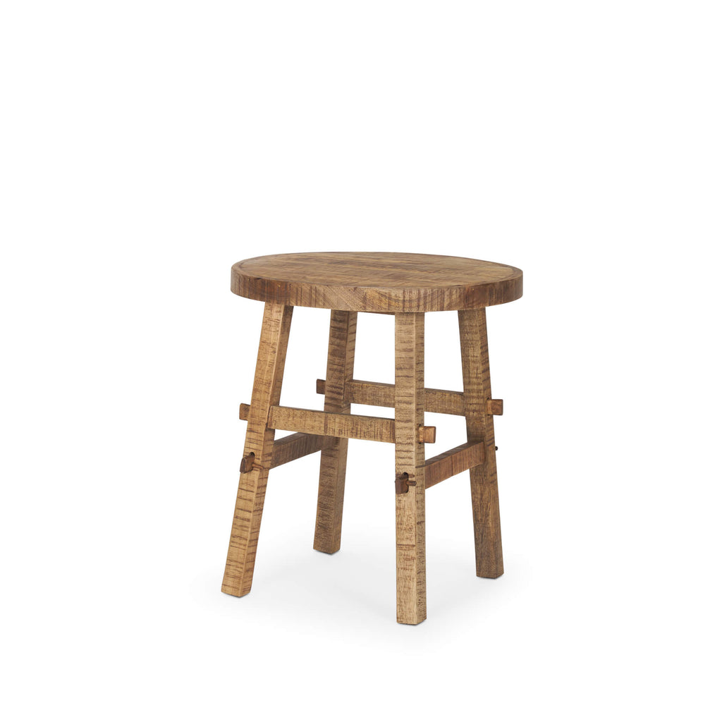 MERCANA ROSIE SMALL BROWN WOOD END TABLE 70494