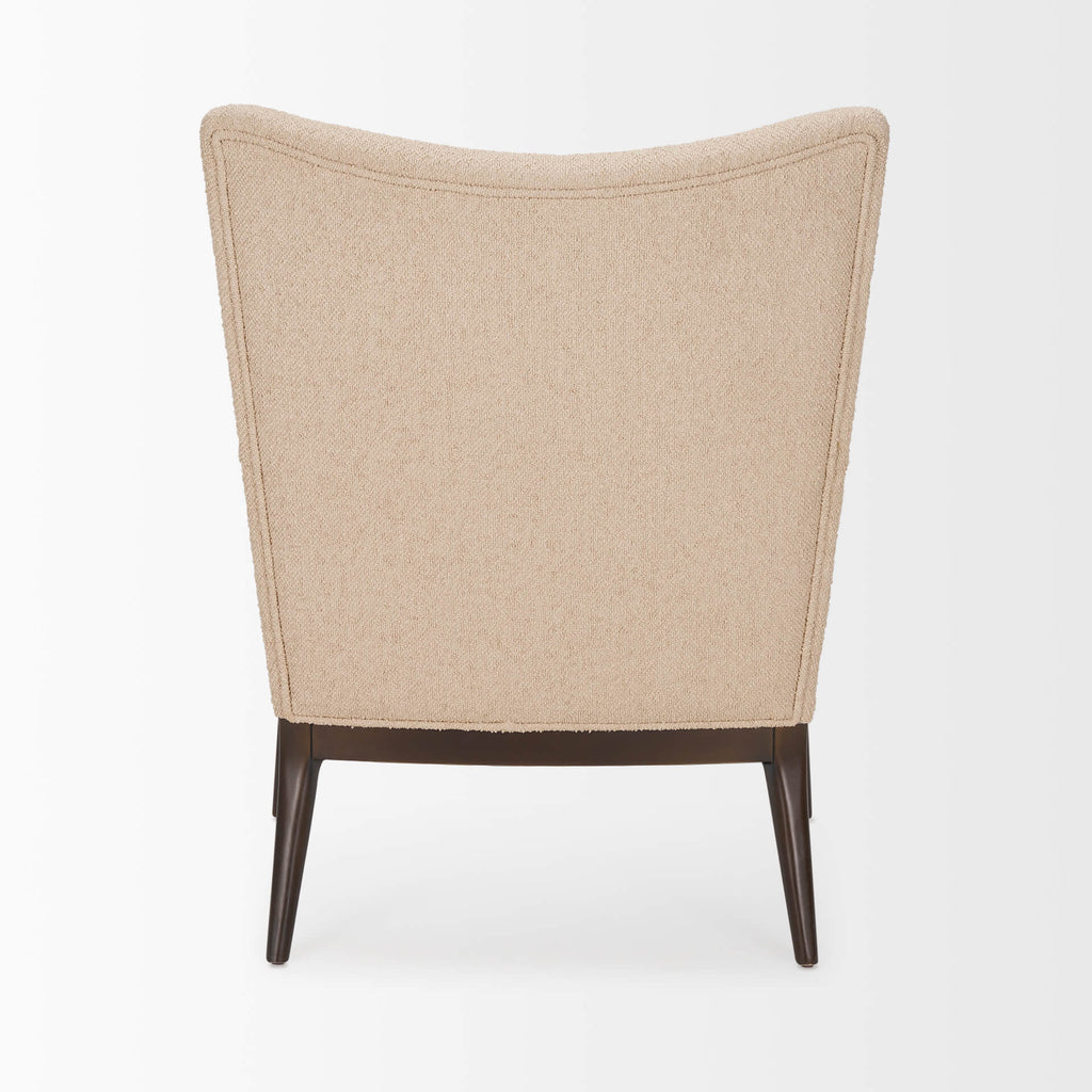 MERCANA ARGENT BEIGE BOUCLE ACCENT CHAIR 70426