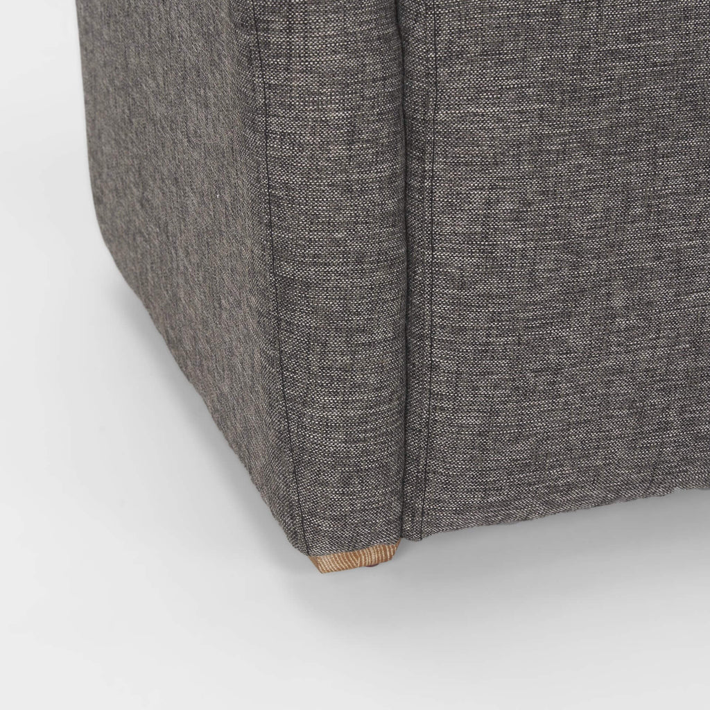 MERCANA DUNSTAN GRAY TWILL FABRIC ACCENT CHAIR 70429