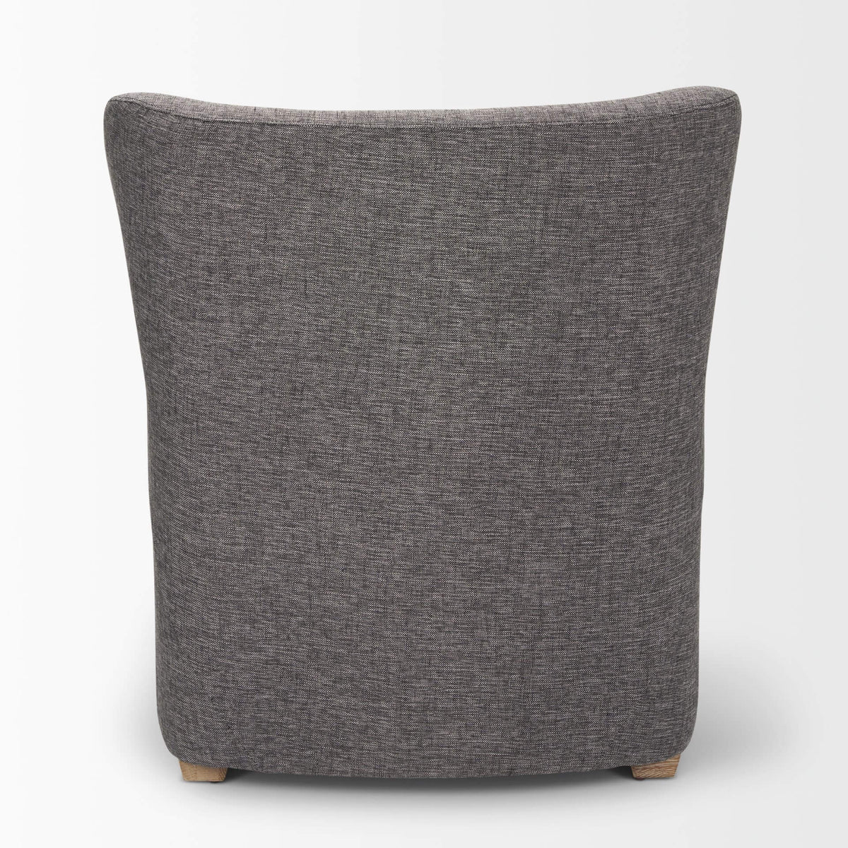 MERCANA DUNSTAN GRAY TWILL FABRIC ACCENT CHAIR 70429