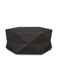 MERCANA ARRETO HEXAGONAL BLACK WOOD COFFEE TABLE 70567