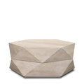 MERCANA ARRETO HEXAGONAL NATURAL WOOD COFFEE TABLE 70568