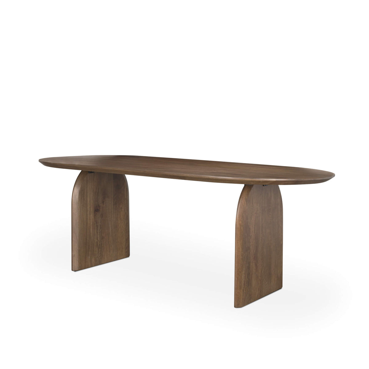 MERCANA ISLA DARK BROWN WOOD DINING TABLE 70559-AB
