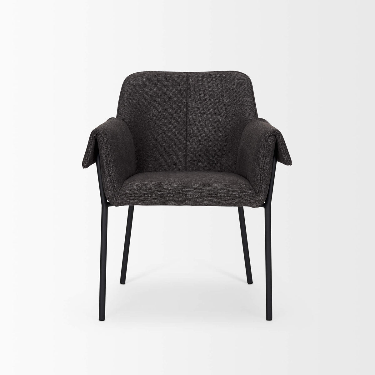 MERCANA BRENTLY DINING CHAIR GRAY FABRIC (SET OF TWO) 70249
