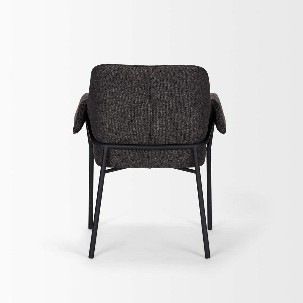 MERCANA BRENTLY DINING CHAIR GRAY FABRIC (SET OF TWO) 70249