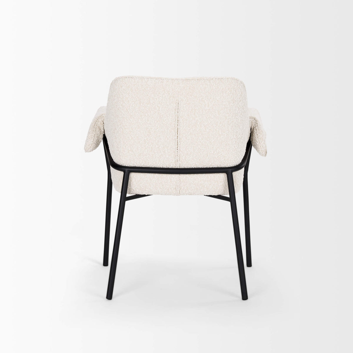 MERCANA BRENTLY DINING CHAIR CREAM FABRIC (SET OF TWO) 70250