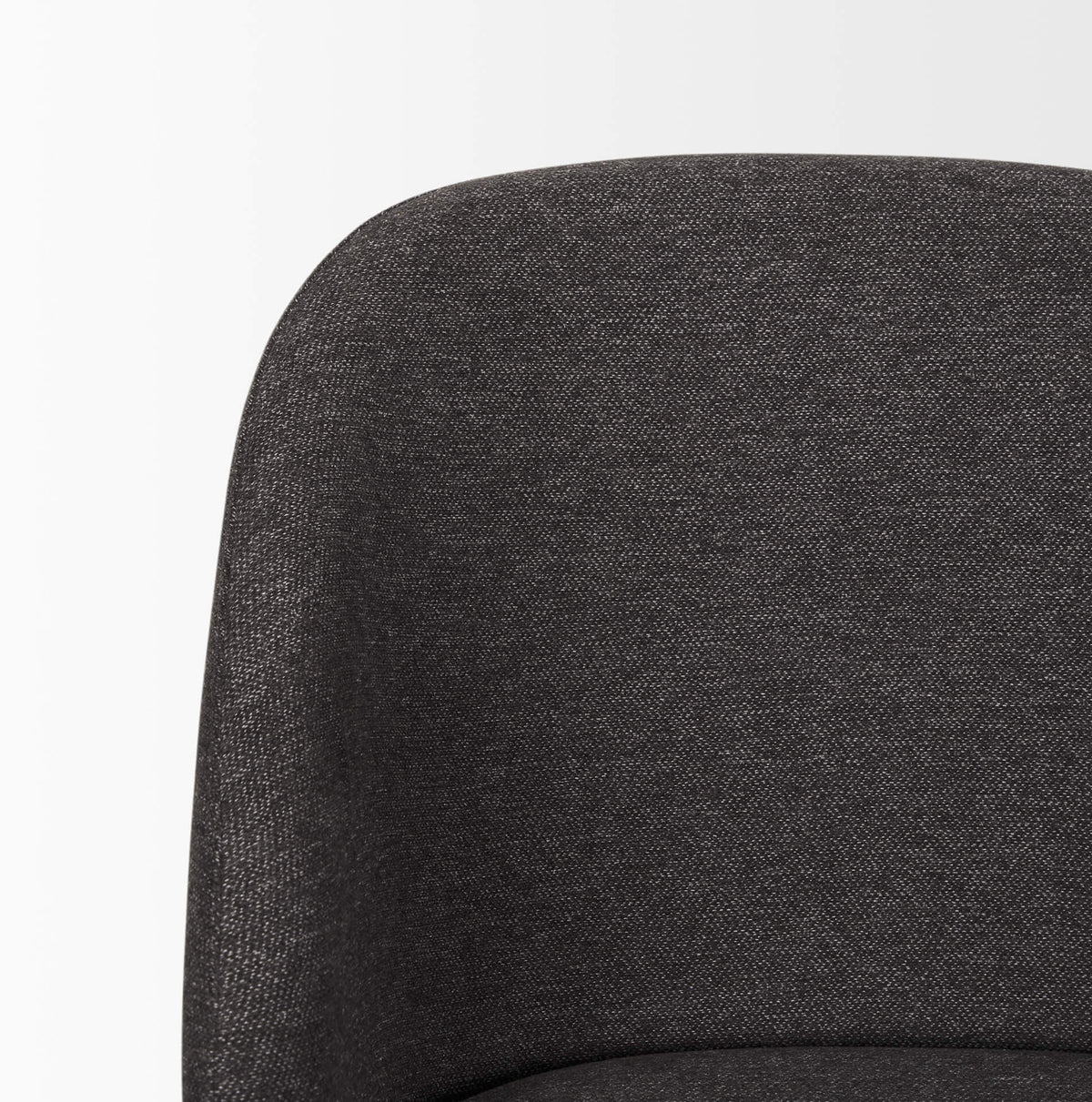 MERCANA SHANNON DINING CHAIR DARK GRAY FABRIC SET OF TWO 70255