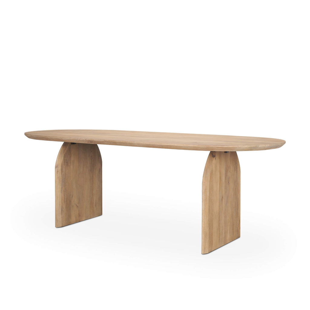 MERCANA ISLA LIGHT BROWN WOOD DINING TABLE 70560-AB