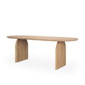 MERCANA ISLA LIGHT BROWN WOOD DINING TABLE 70560-AB