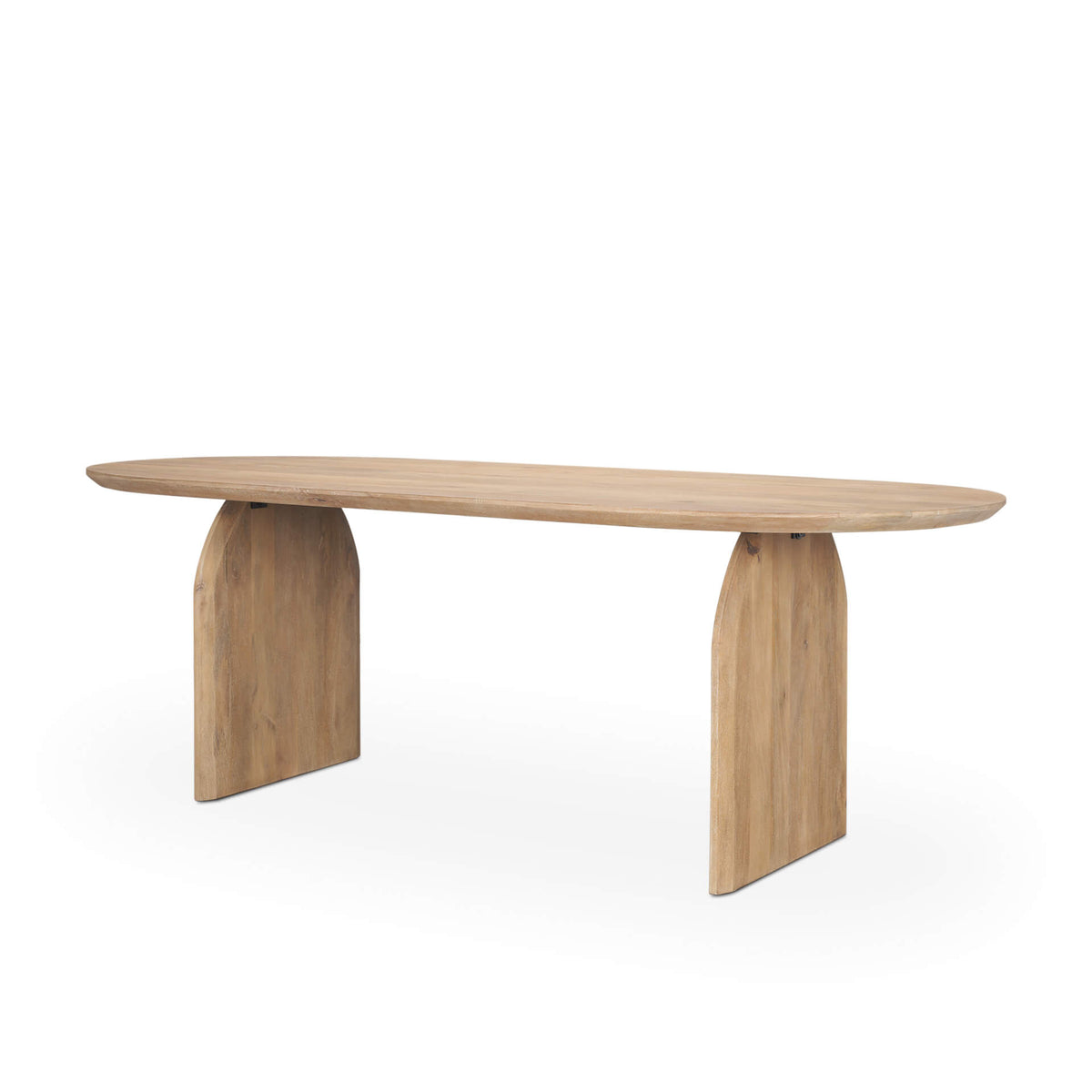 MERCANA ISLA LIGHT BROWN WOOD DINING TABLE 70560-AB
