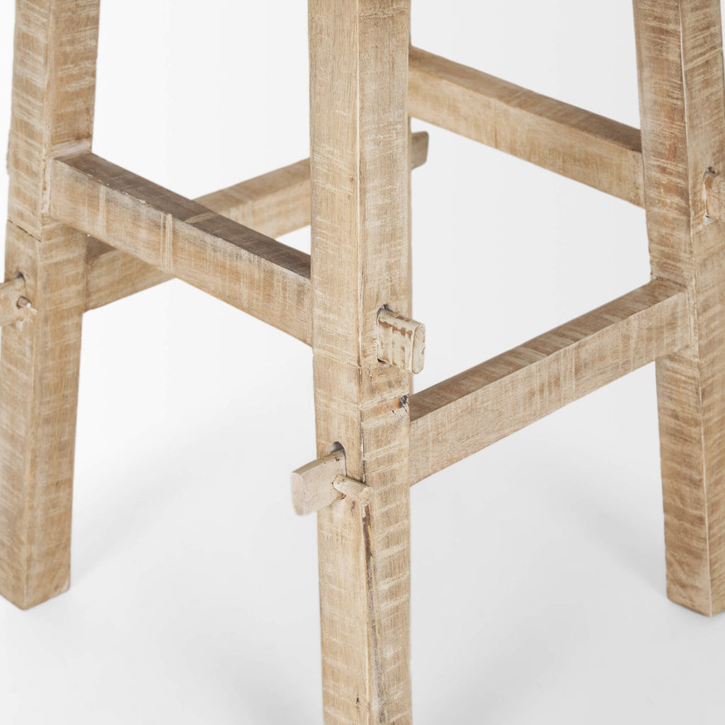 MERCANA ROSIE SMALL BLONDE WOOD END TABLE 70488