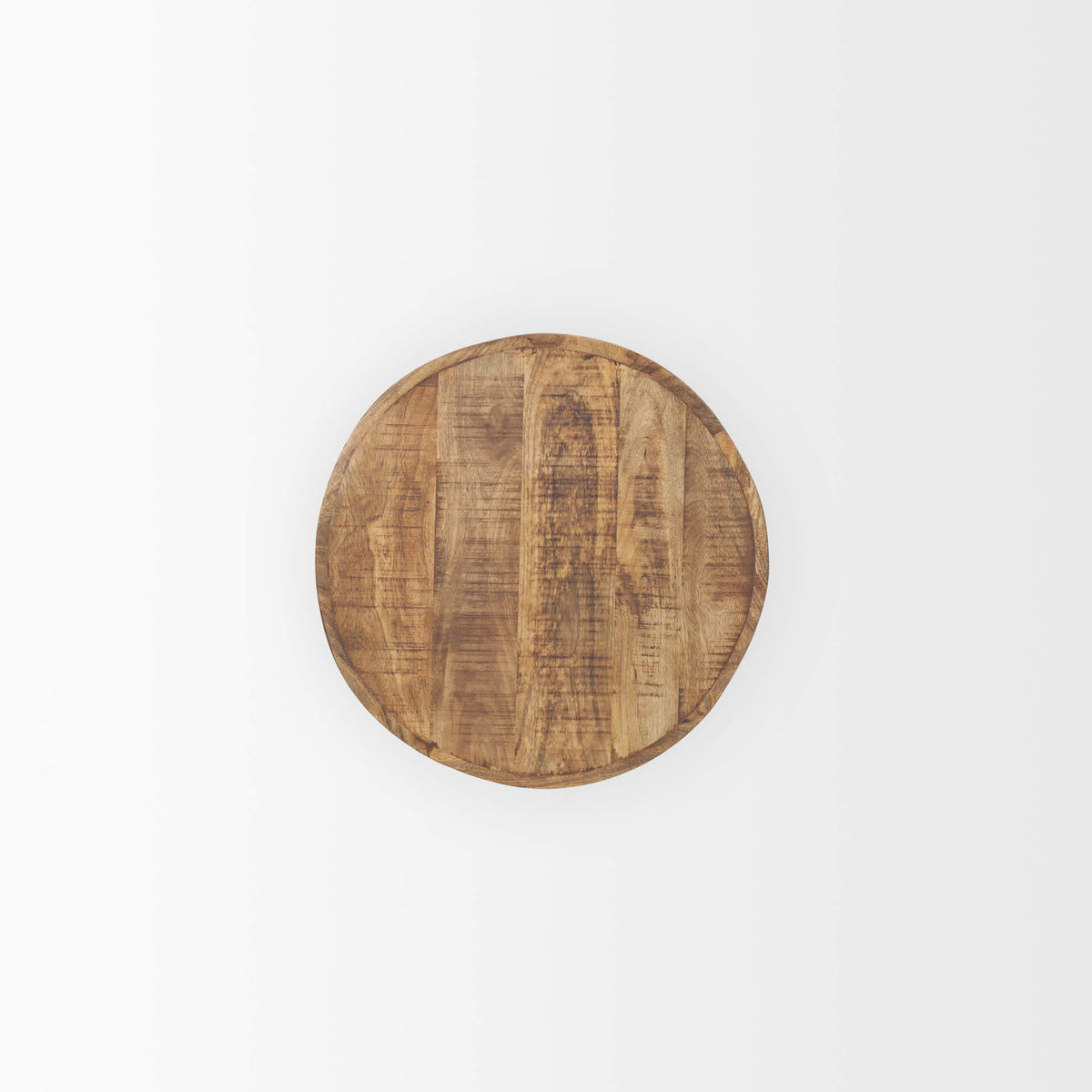 MERCANA ROSIE LARGE BROWN WOOD END TABLE 70495