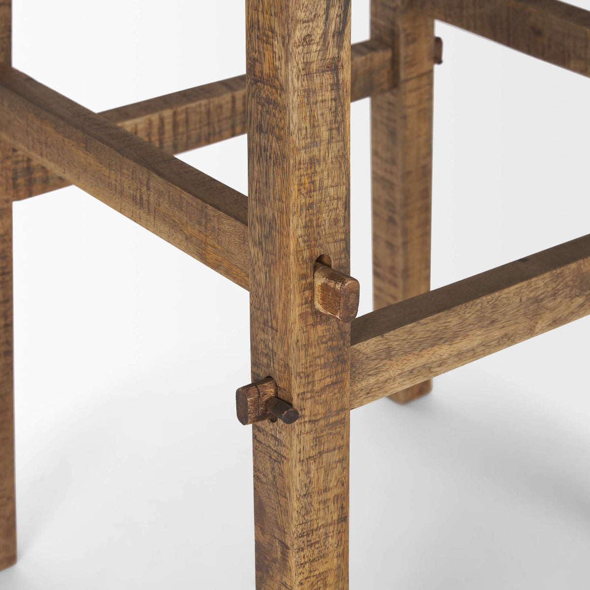 MERCANA ROSIE SMALL BROWN WOOD END TABLE 70494