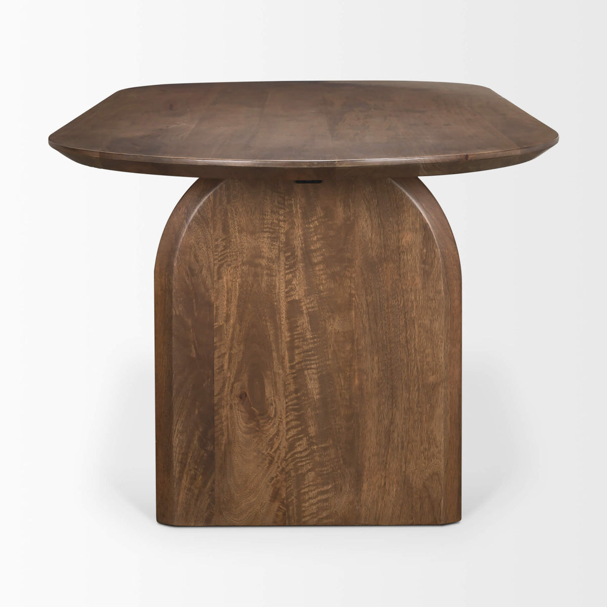 MERCANA ISLA DARK BROWN WOOD DINING TABLE 70559-AB