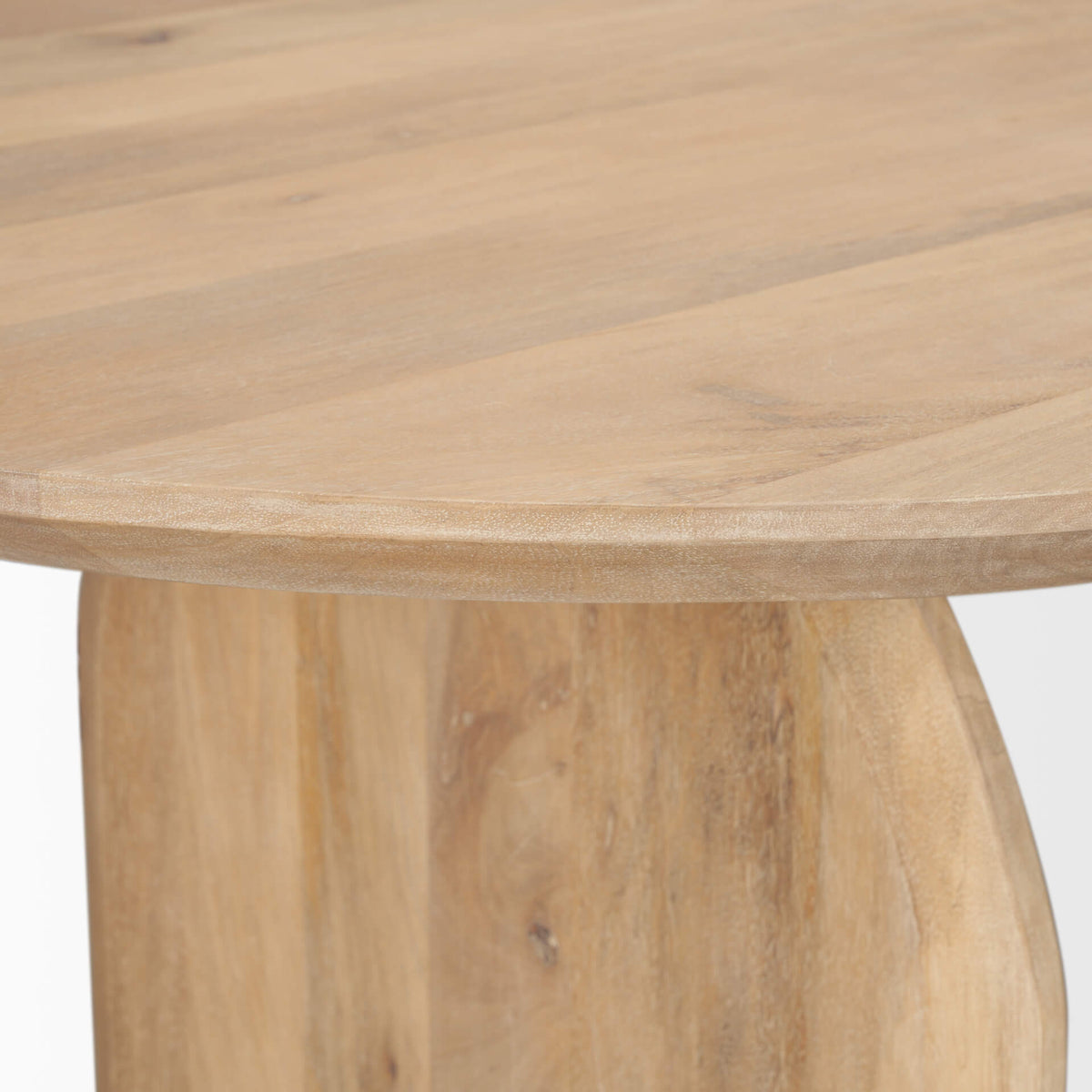 MERCANA ISLA LIGHT BROWN WOOD DINING TABLE 70560-AB
