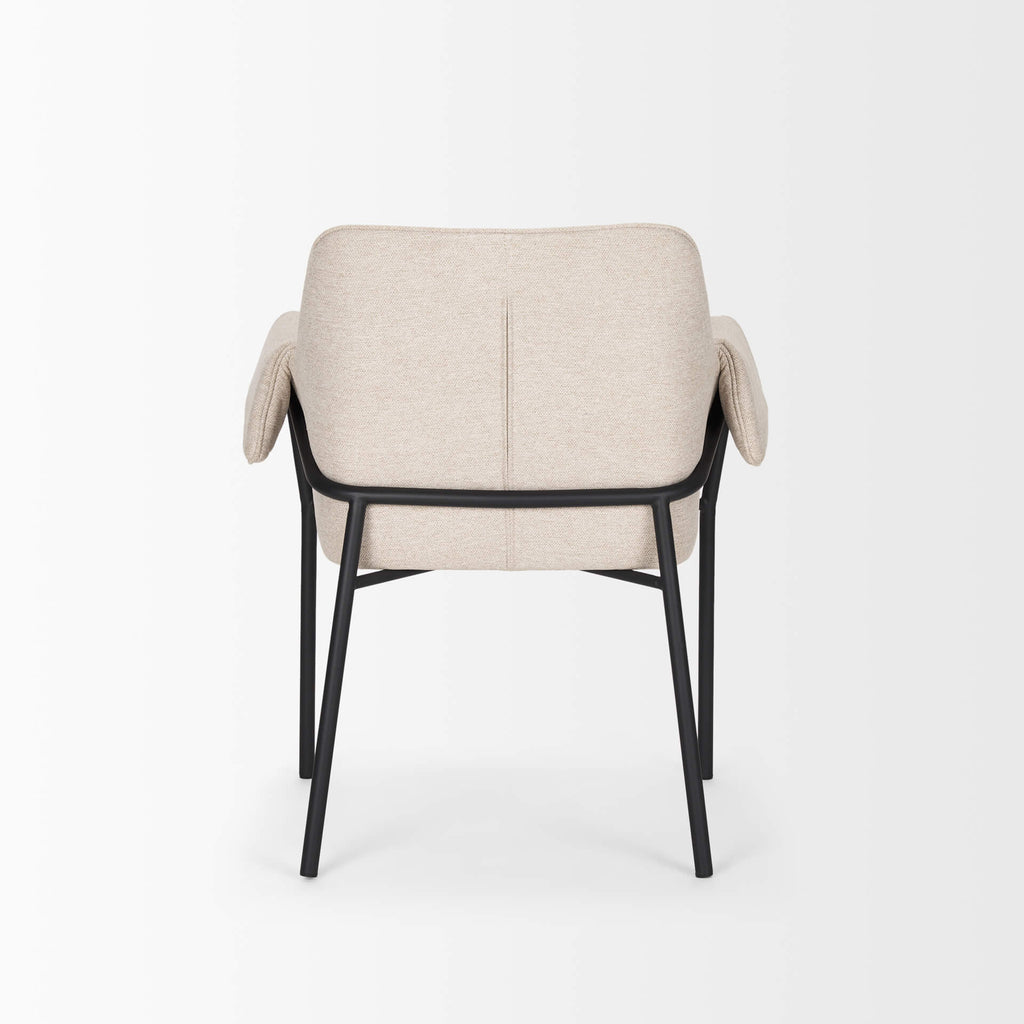 MERCANA BRENTLY DINING CHAIR OATMEAL FABRIC (SET OF TWO) 70248