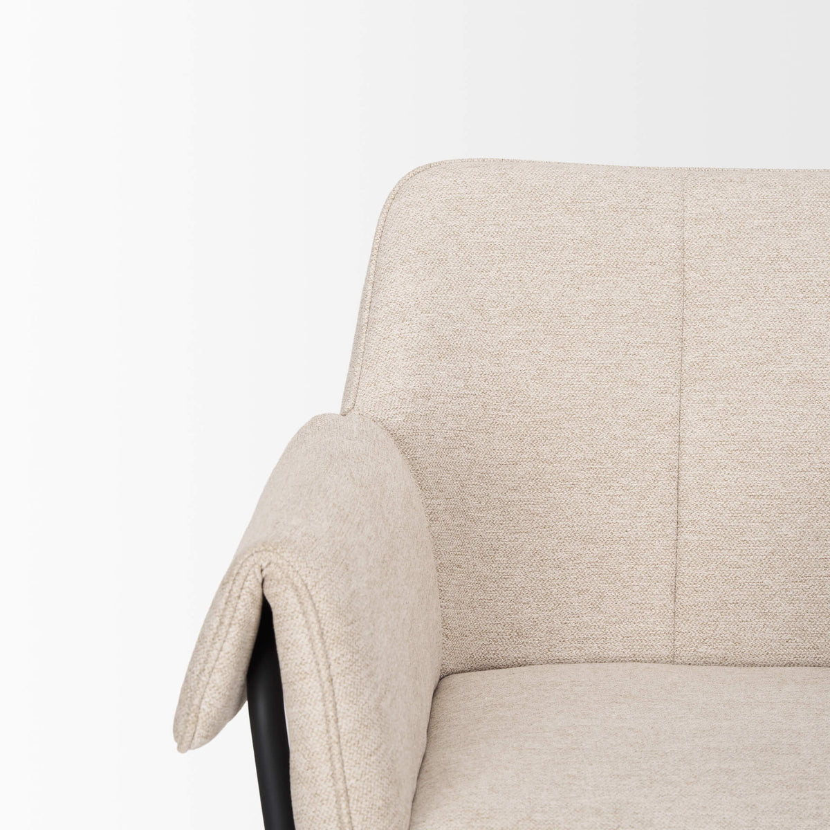 MERCANA BRENTLY DINING CHAIR OATMEAL FABRIC (SET OF TWO) 70248