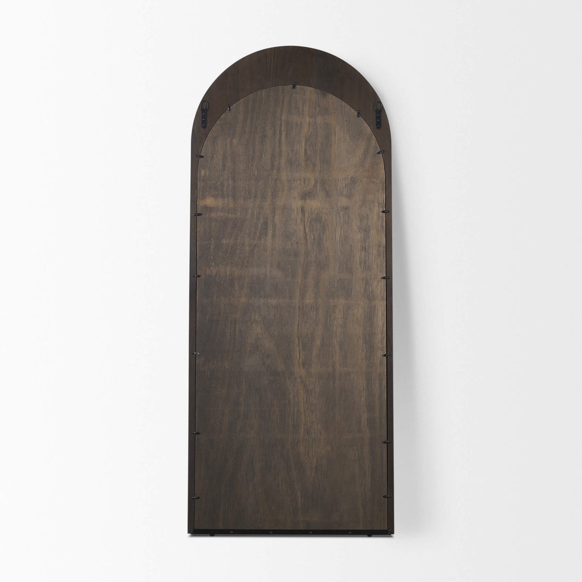 MERCANA CELESTE DARK BROWN WOOD FLOOR MIRROR 70621