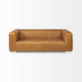 MERCANA RICCIARDO COGNAC LEATHER SOFA 70793