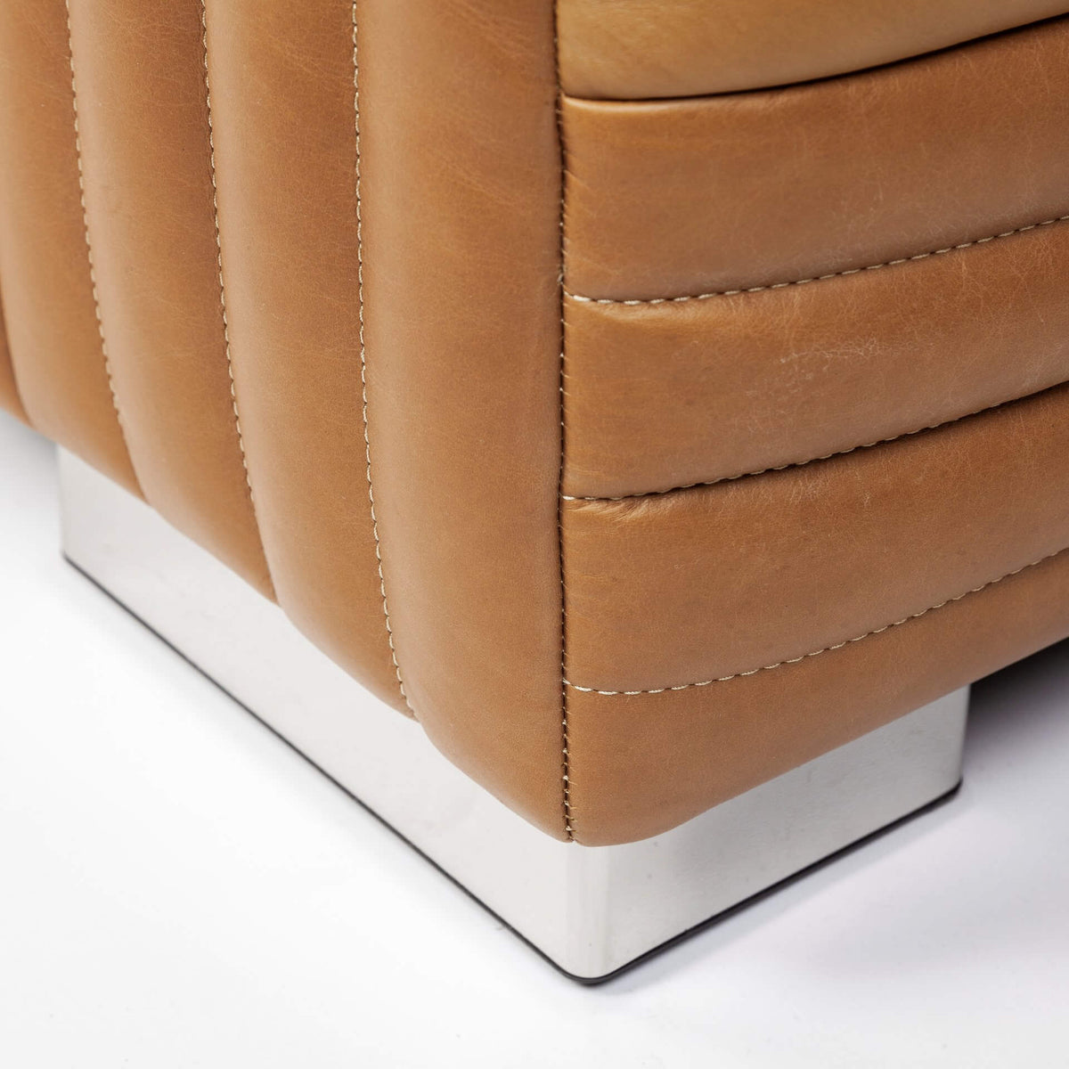 MERCANA RICCIARDO COGNAC LEATHER SOFA 70793
