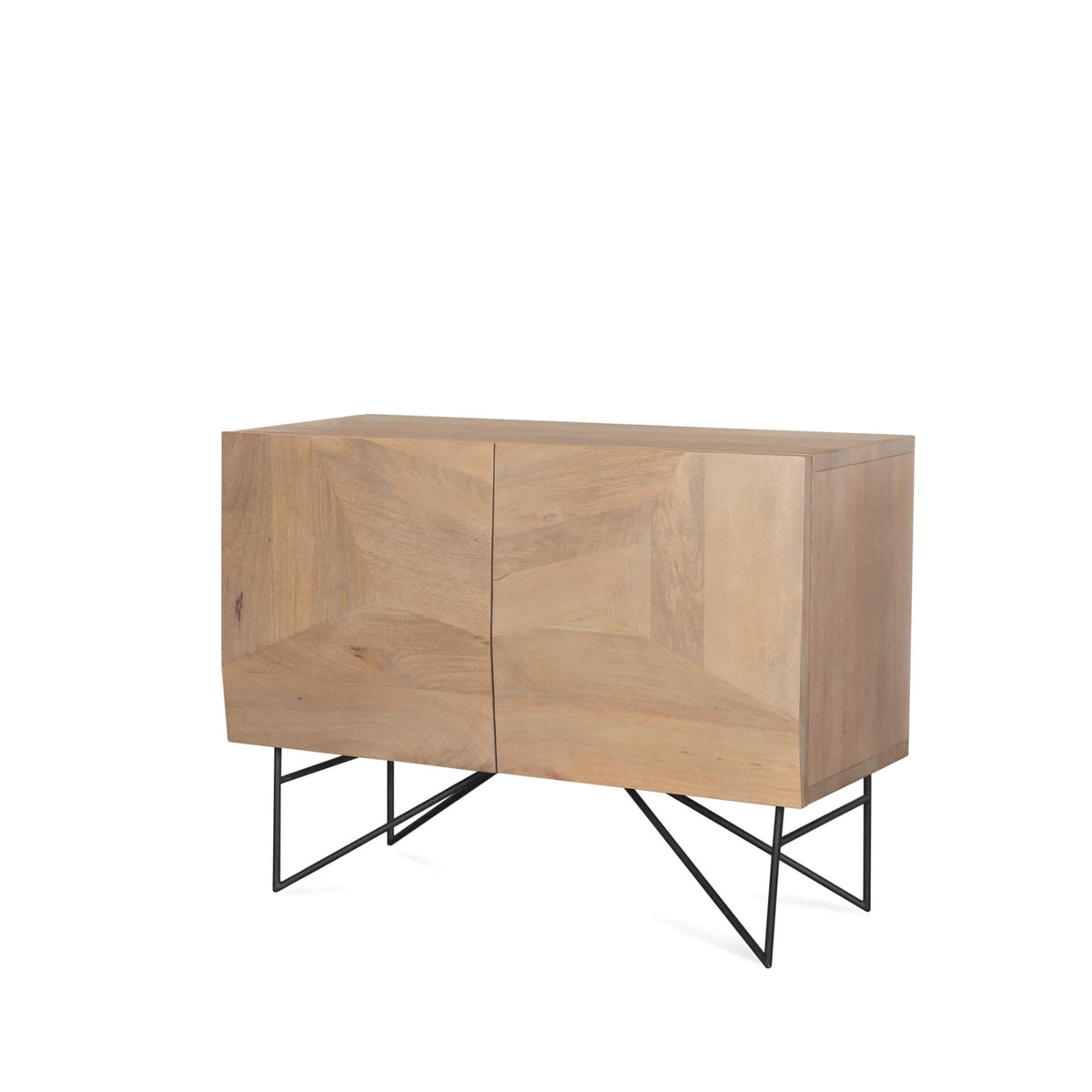 MERCANA DARWIN LIGHT BROWN ACCENT CABINET 70682