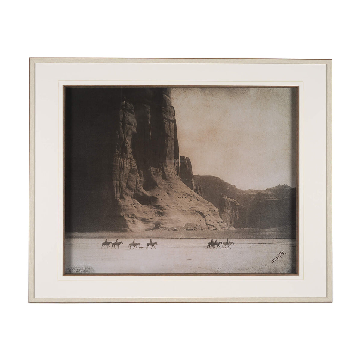 MERCANA CANYON DE CHELLY ART PRINT MATTED UNDER GLASS 15302