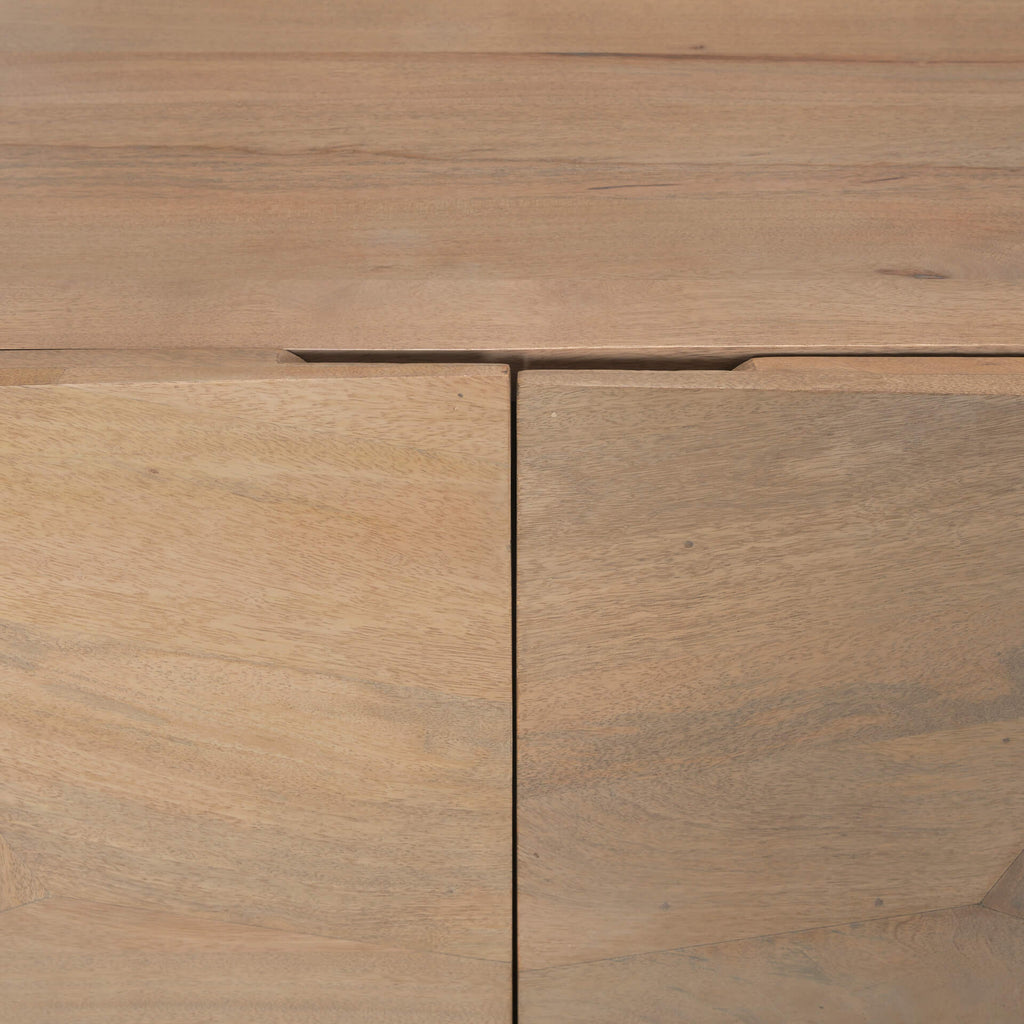 MERCANA DARWIN LIGHT BROWN ACCENT CABINET 70682