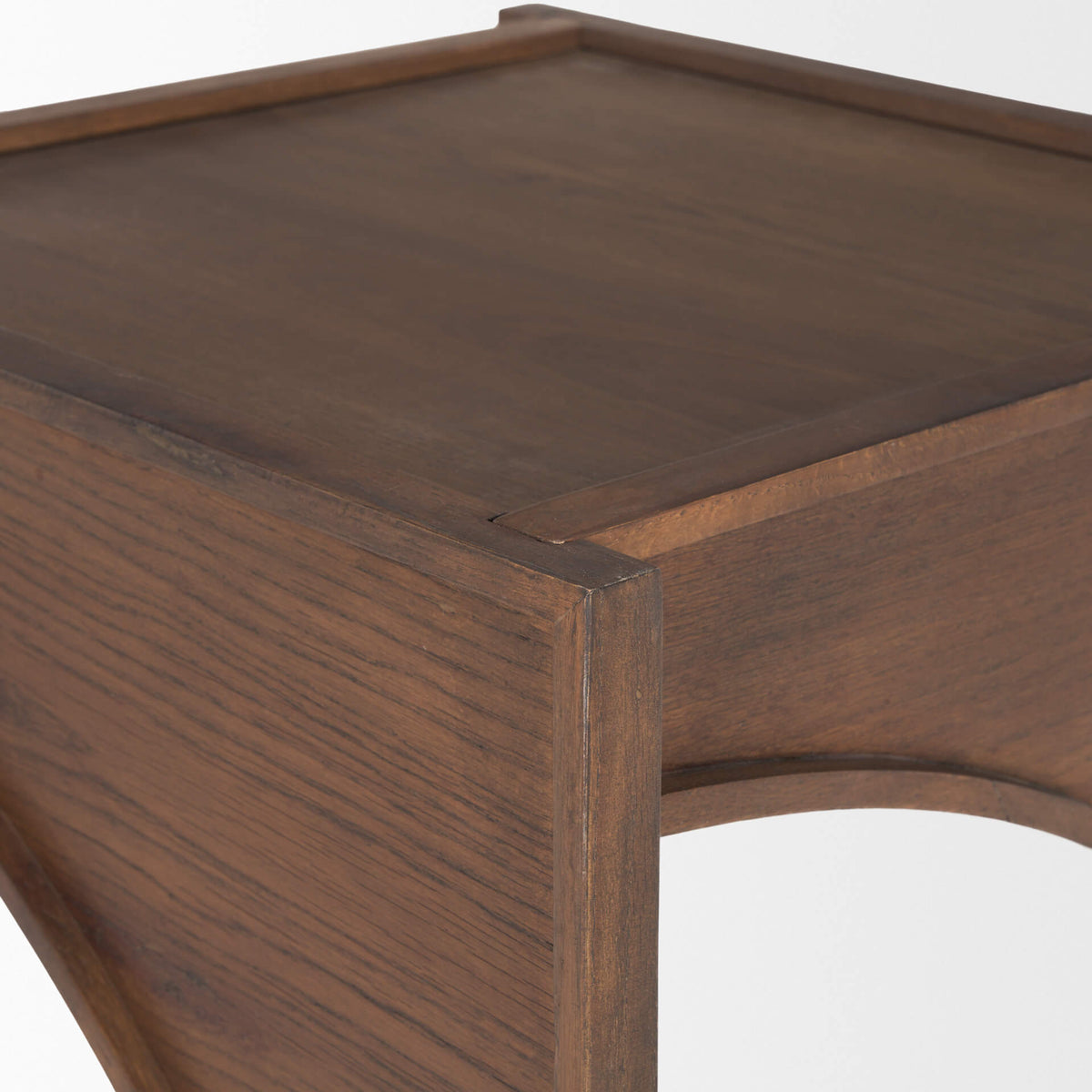 MERCANA LARAYA MEDIUM WOOD SIDE TABLE 70641