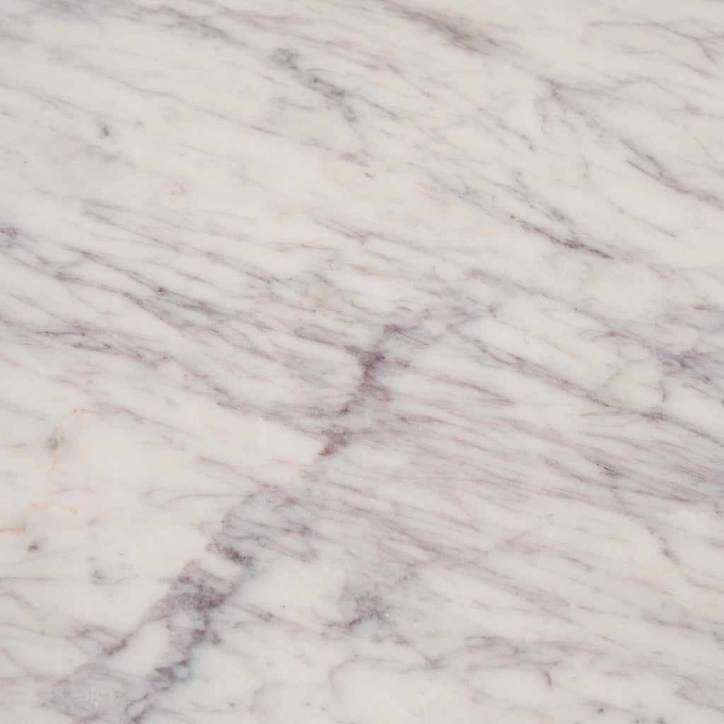 MERCANA  BIANCA MARBLE ROUND ACCENT TABLE 70680