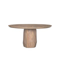 MERCANA FITZGERALD LIGHT BROWN WOOD DINING TABLE 70570-AB