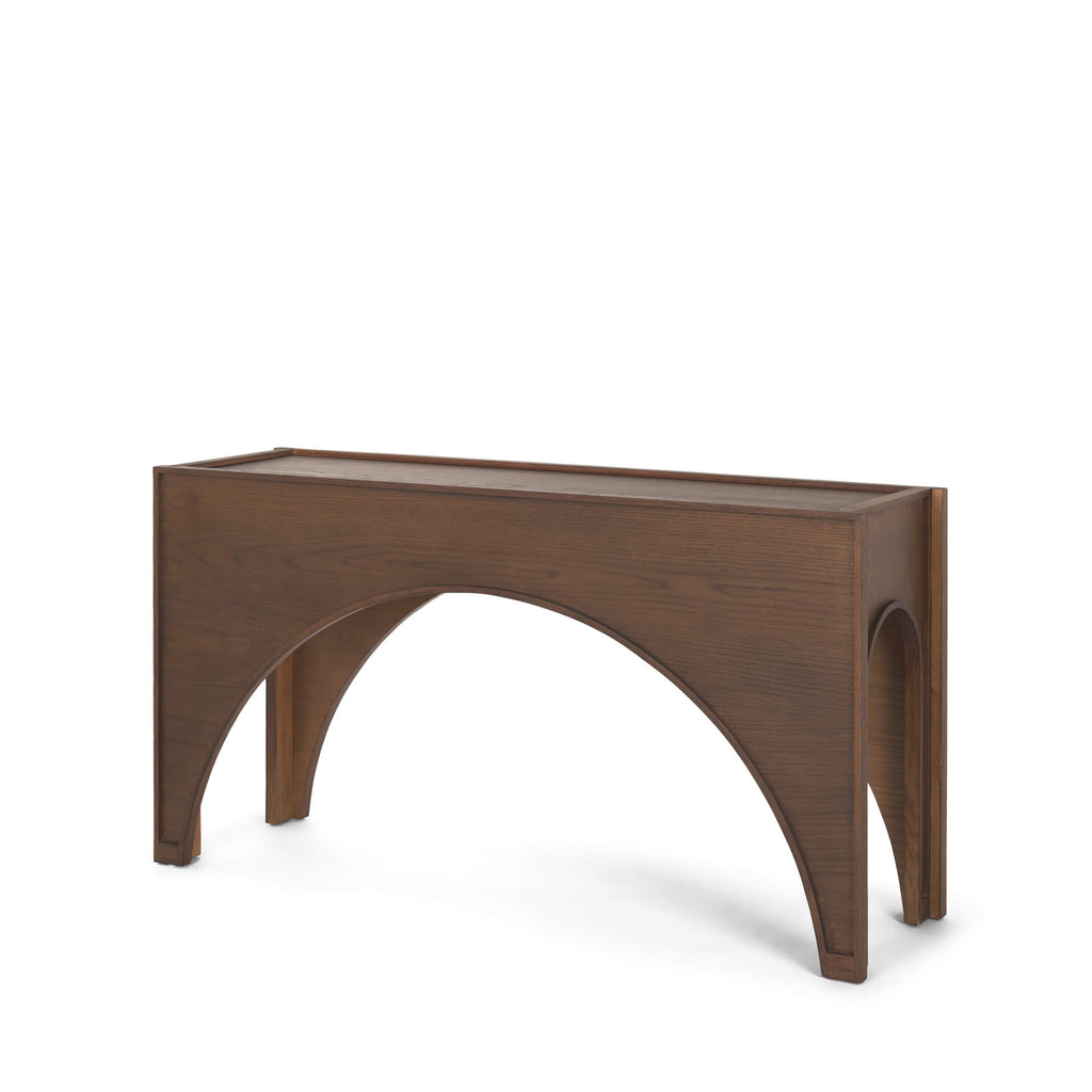 MERCANA LARAYA MEDIUM WOOD CONSOLE TABLE 70733