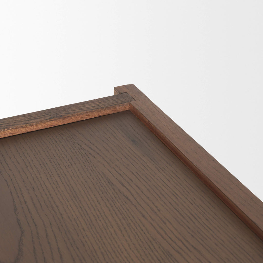MERCANA LARAYA MEDIUM WOOD CONSOLE TABLE 70733