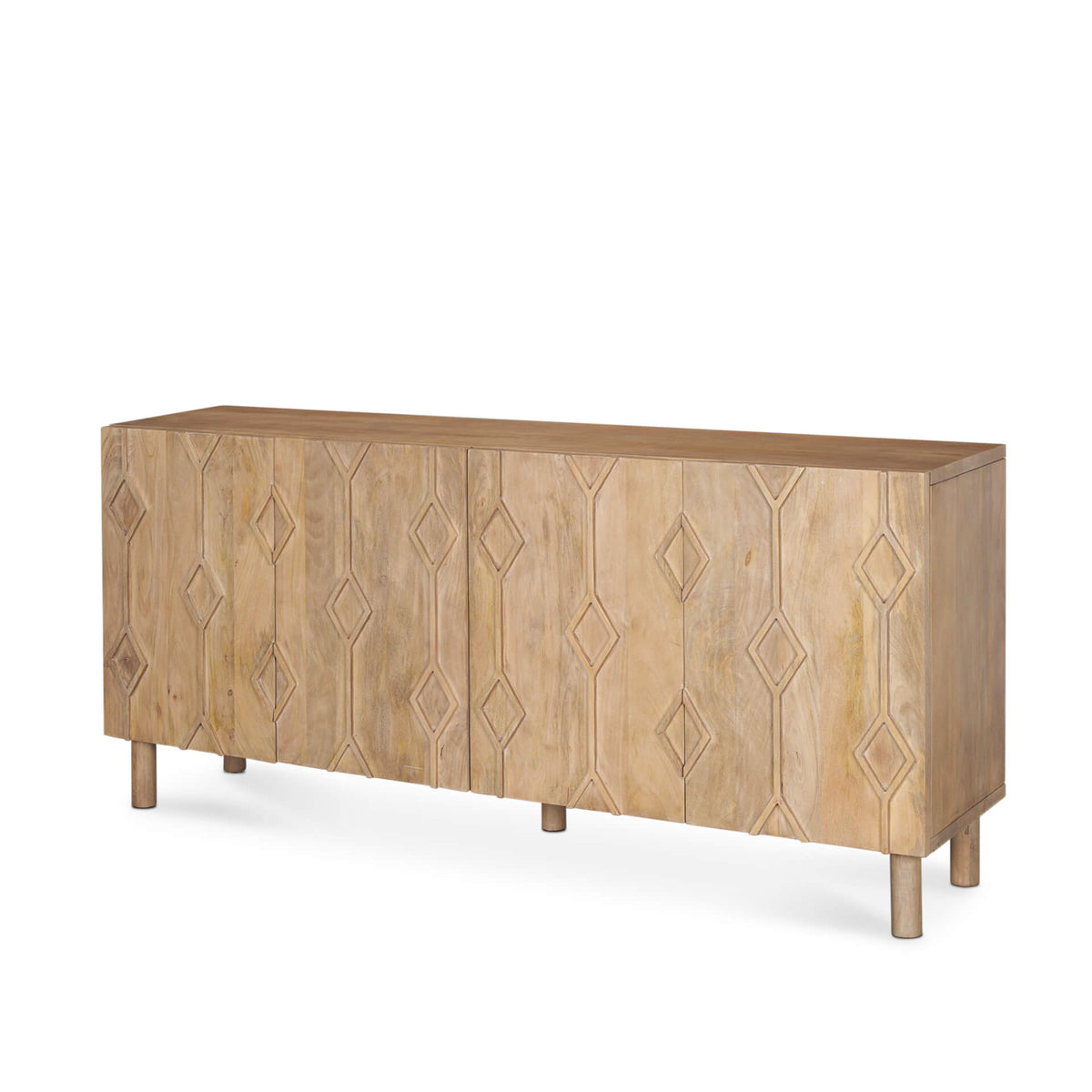 MERCANA HEERA DIAMOND MOTIF SIDEBOARD 70644