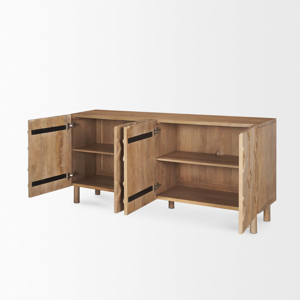 MERCANA HEERA DIAMOND MOTIF SIDEBOARD 70644