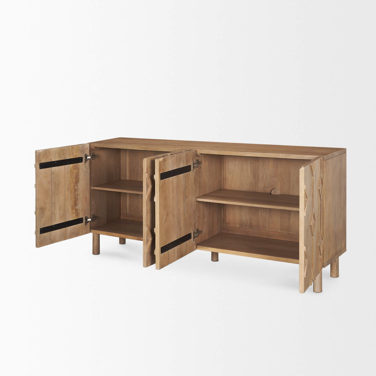 MERCANA HEERA DIAMOND MOTIF SIDEBOARD 70644
