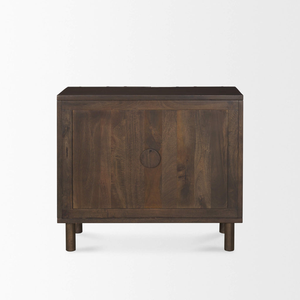 MERCANA HEERA DIAMOND MOTIF ACCENT CABINET 70645