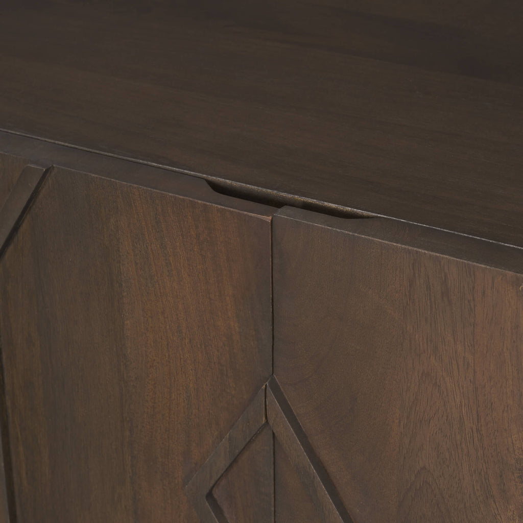 MERCANA HEERA DIAMOND MOTIF ACCENT CABINET 70645