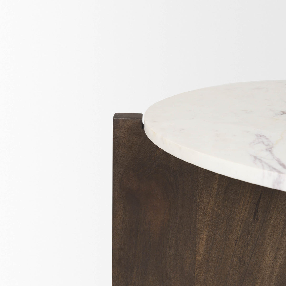 MERCANA BIANCA ROUND MARBLE COFFEE TABLE 70648-AB