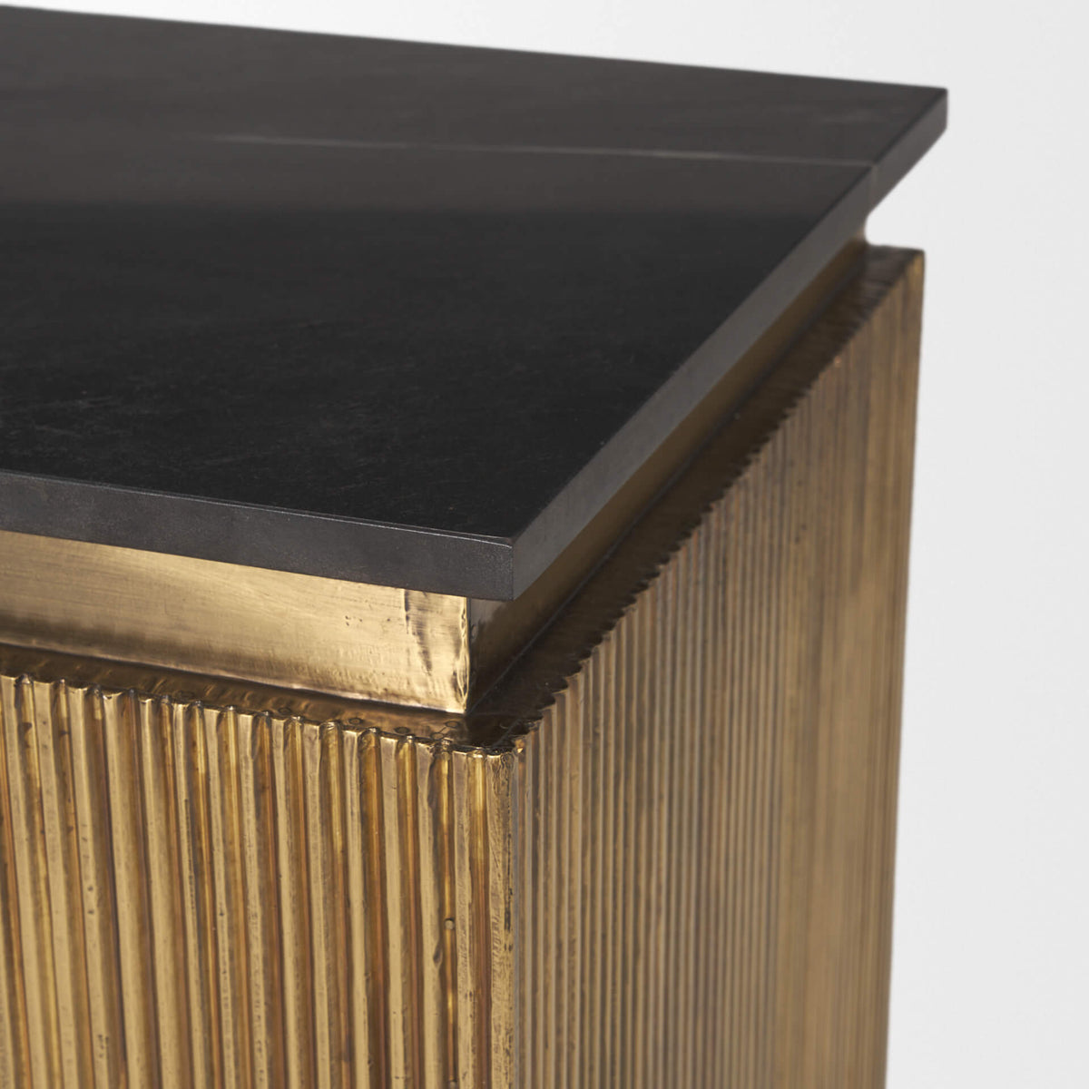 MERCANA SATIMA SQUARE FLUTED ACCENT TABLE 70778
