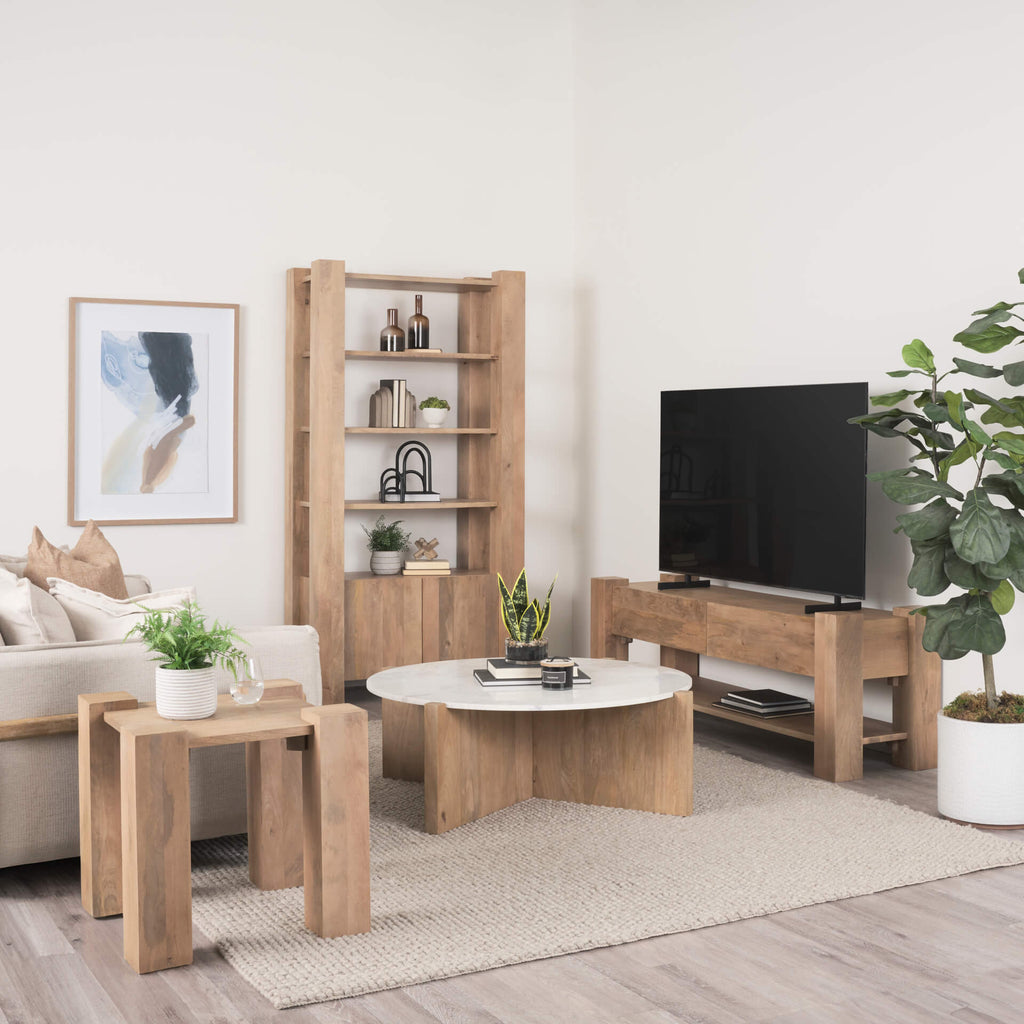 MERCANA  BETH WOOD STORAGE SHELF 70636-AB
